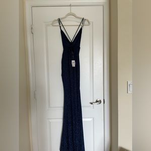 Windsor Glitter Knit Mermaid Dress